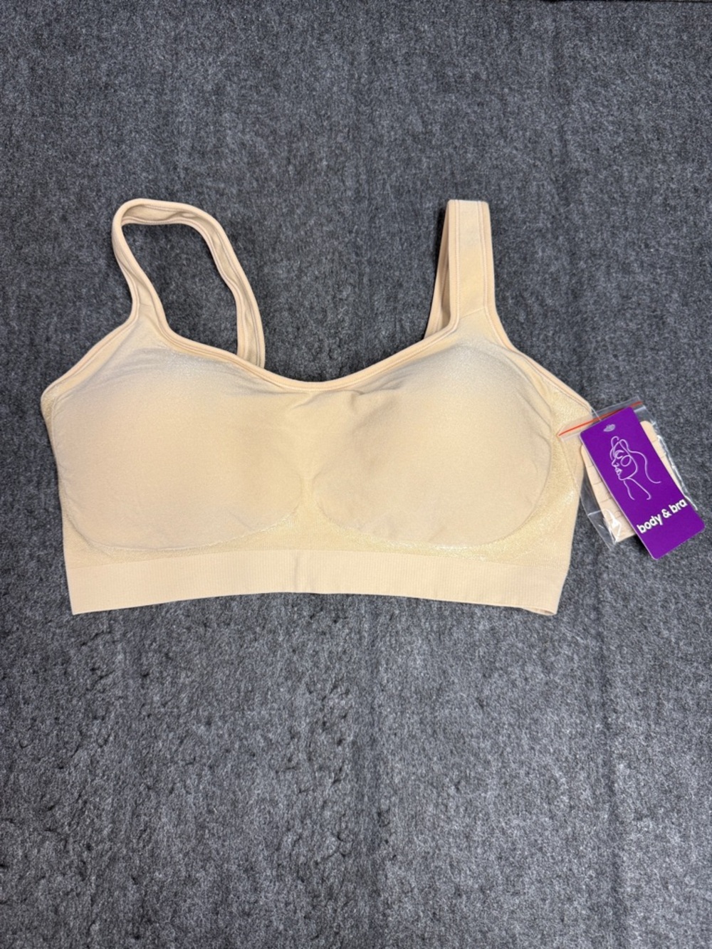 Body & Bra Wireless Everyday Bra in Light Beige